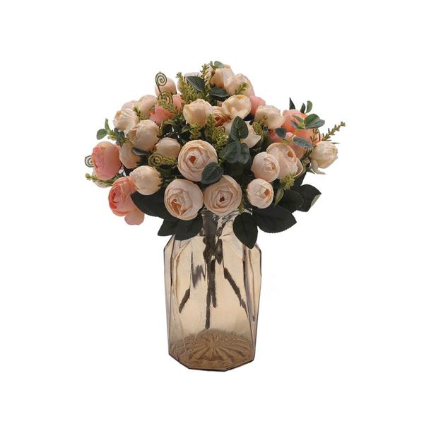 decorative flowers & wreaths 32cm oil painting tea rose silk bouquet artificial 5 big heads small bud bride wedding home decoration fake
decorative flowers & wreaths 32cm oil painting tea rose silk bouquet artificial 5 big heads small bud bride wedding home decoration fake