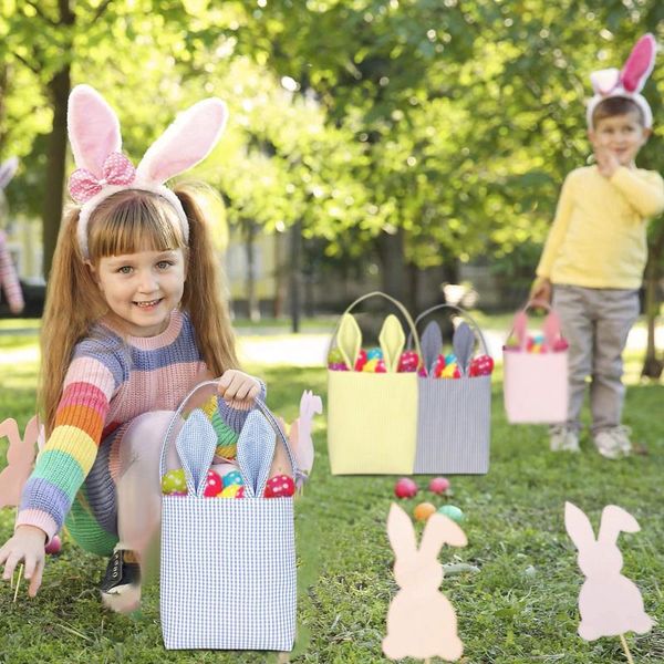 Easter Basket Holiday Bunnyears Printed Canvas Gift Carry Candy Bag Children Storage Accessories Bags
Easter Basket Holiday Bunnyears Printed Canvas Gift Carry Candy Bag Children Storage Accessories Bags