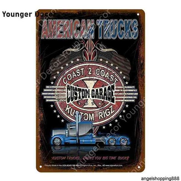 american trucks custom garage metal plate vintage home decor bar pub decorative poster retro painting plaque car signs yi-155
american trucks custom garage metal plate vintage home decor bar pub decorative poster retro painting plaque car signs yi-155