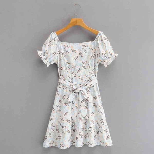 spring women leaf print square collar sashes mini dress female short sleeve clothes office lady loose vestido d7210 210430, Black;gray
spring women leaf print square collar sashes mini dress female short sleeve clothes office lady loose vestido d7210 210430, Black;gray