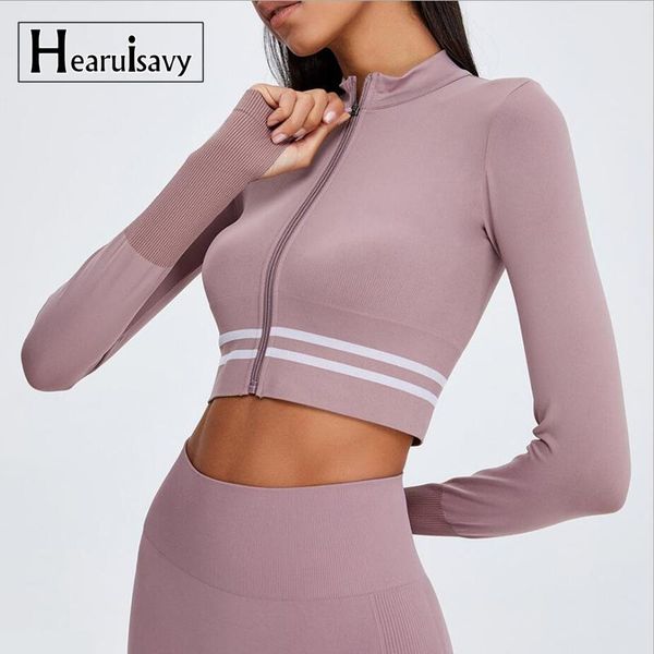 running jackets autumn winter seamless sport jacket women stripe letter printing zipper fitness clothes female long-sleeve yoga crop top, Black;red
running jackets autumn winter seamless sport jacket women stripe letter printing zipper fitness clothes female long-sleeve yoga crop top, Black;red