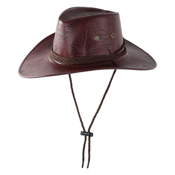 party hats men cap big-edge western rope rider cowboy hat pu leather mongolia grassland halloween cowgirl unisex
party hats men cap big-edge western rope rider cowboy hat pu leather mongolia grassland halloween cowgirl unisex