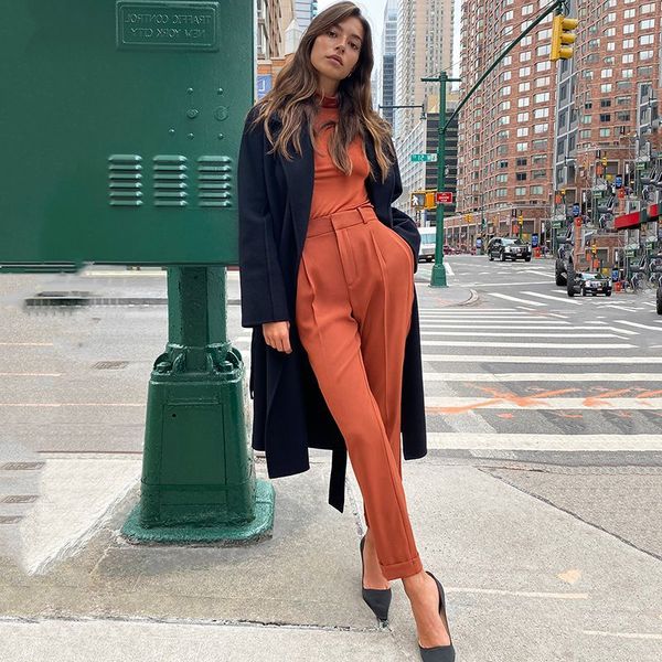 office lady bodycon pant women high waist skinny suit pants female straght trousers winter casual pencil bottoms autumn 210517, Black;white
office lady bodycon pant women high waist skinny suit pants female straght trousers winter casual pencil bottoms autumn 210517, Black;white