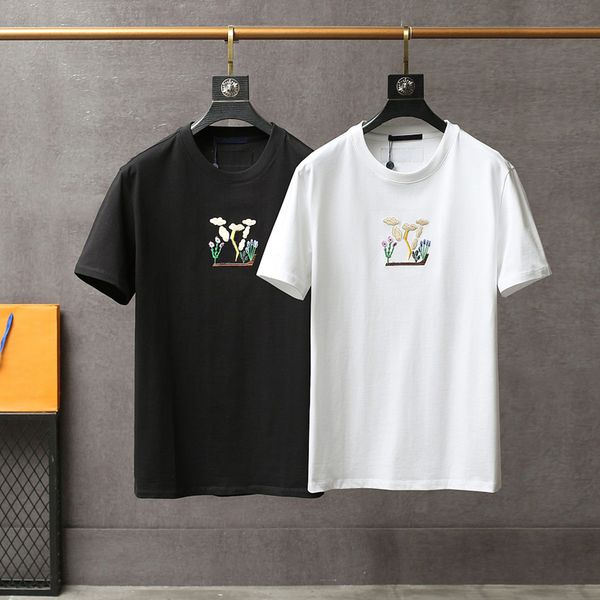 fashion designer men's t-shirt high-quality tees embroidery decoration men casual t shirts black white size s--xxl, White;black
fashion designer men's t-shirt high-quality tees embroidery decoration men casual t shirts black white size s--xxl, White;black