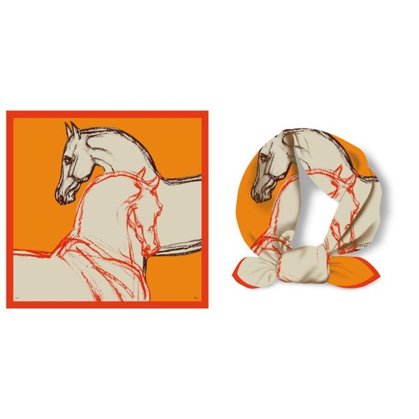 scarves silk scarf square women shawls horse wraps lady small print neck kerchief bandana pashmina, Blue;gray
scarves silk scarf square women shawls horse wraps lady small print neck kerchief bandana pashmina, Blue;gray