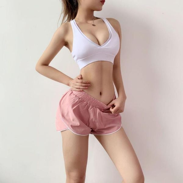 yoga outfits women sport fitness shorts athletic cool ladies running short clothes sportwear, White;red
yoga outfits women sport fitness shorts athletic cool ladies running short clothes sportwear, White;red