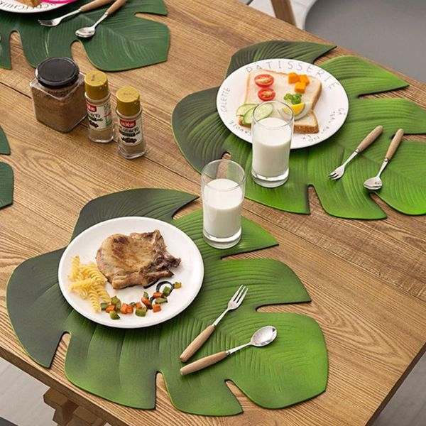 mats & pads 2 pieces tablecloth sheet leaf shape eva insulation mat simulation tropical palm pad table kitchen accessories
mats & pads 2 pieces tablecloth sheet leaf shape eva insulation mat simulation tropical palm pad table kitchen accessories