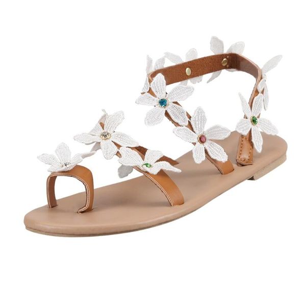 dress shoes sagace plus size sandals for women summer flat open toe casual ladies fashion crystal flower, Black
dress shoes sagace plus size sandals for women summer flat open toe casual ladies fashion crystal flower, Black