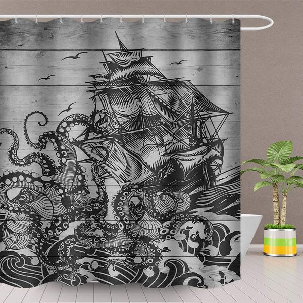 sea monster shower curtain large ocs sailboat sea seagull bathroom decoration set polyester fabric 72x84 inch with hook
sea monster shower curtain large ocs sailboat sea seagull bathroom decoration set polyester fabric 72x84 inch with hook