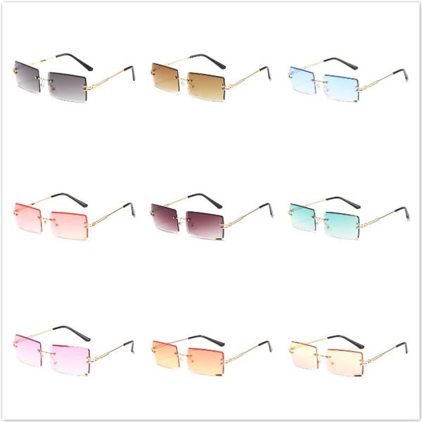 sunglasses 1@# retro women designer fashion rimless gradient sun glasses shades cutting lens ladies frameless eyeglasses, White;black
sunglasses 1@# retro women designer fashion rimless gradient sun glasses shades cutting lens ladies frameless eyeglasses, White;black