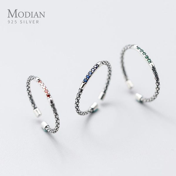cluster rings modian vintage 3 color zircon serpentine ring for women authentic 925 sterling silver open adjustable finger fine jewelry, Golden;silver
cluster rings modian vintage 3 color zircon serpentine ring for women authentic 925 sterling silver open adjustable finger fine jewelry, Golden;silver