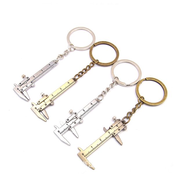 10pieces/lot 2021 new fashion car key mini vernier caliper keychain car turbo key chain wholesale cs, Silver
10pieces/lot 2021 new fashion car key mini vernier caliper keychain car turbo key chain wholesale cs, Silver