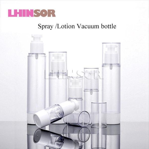 storage bottles & jars 10pcs/lot 5ml-120ml transparent airless spray lotion pump vacuum bottle travel cosmetic toiletries refillable contain
storage bottles & jars 10pcs/lot 5ml-120ml transparent airless spray lotion pump vacuum bottle travel cosmetic toiletries refillable contain
