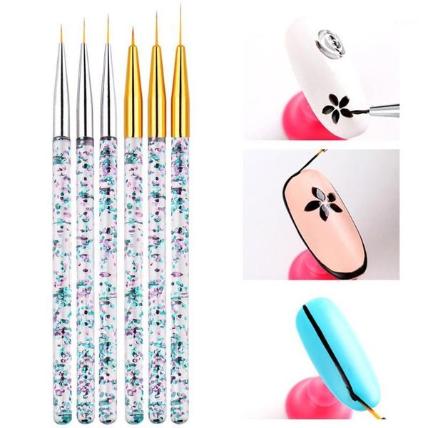 3pcs light carving nail art brush crystal manicure liner drawing flower painting tools h10131, Yellow
3pcs light carving nail art brush crystal manicure liner drawing flower painting tools h10131, Yellow