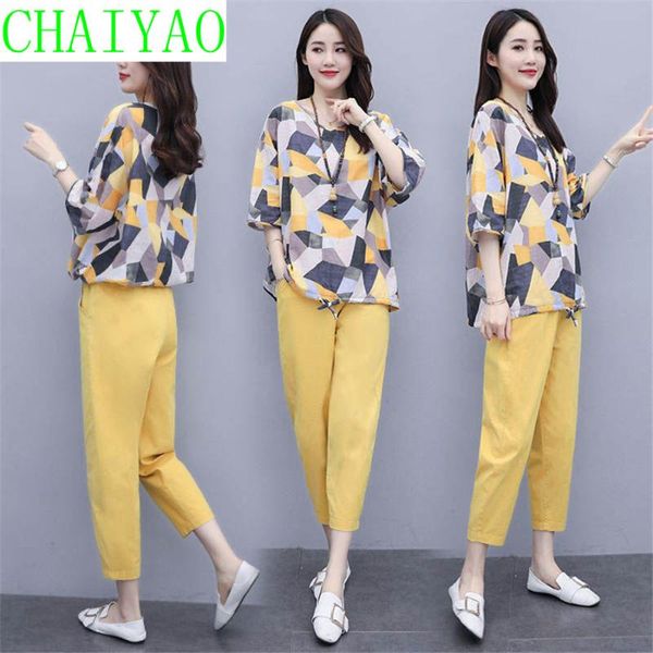 plus size summer two piece set women loose printed shirt + pants suits office lady fashion women's setsm-4xl tracksuits, Gray
plus size summer two piece set women loose printed shirt + pants suits office lady fashion women's setsm-4xl tracksuits, Gray