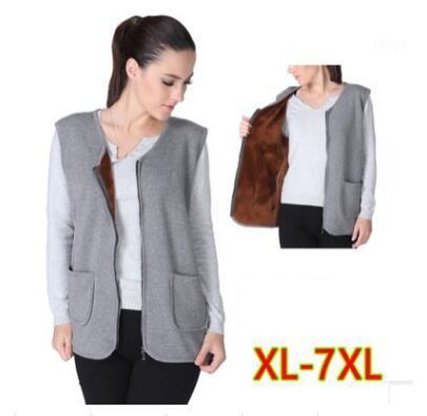women's vests 2021 autumn winter women super soft thicken warm velvet jacket coat outerwear vest waistcoat plus size xl- 5xl 6xl 7xl1, Black;white
women's vests 2021 autumn winter women super soft thicken warm velvet jacket coat outerwear vest waistcoat plus size xl- 5xl 6xl 7xl1, Black;white