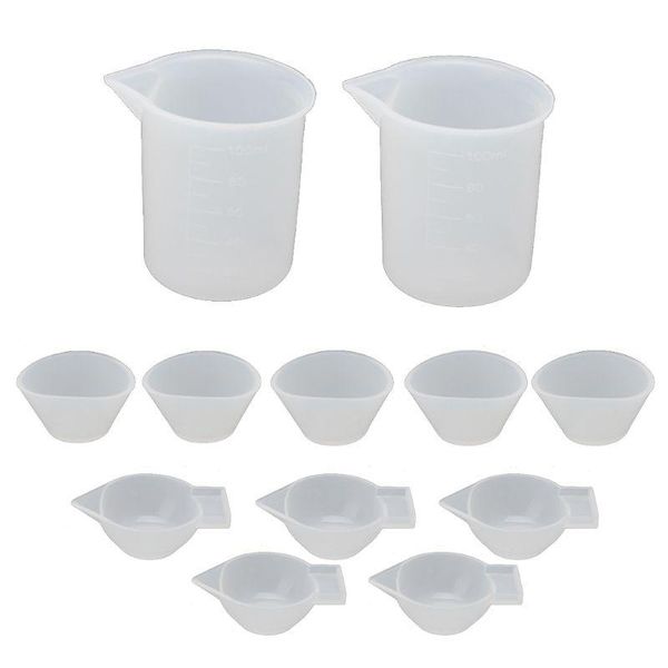 craft tools 12pcs silicone transparent cup scale measuring handmade diy jewelry making tool reusable baking kitchen accessories
craft tools 12pcs silicone transparent cup scale measuring handmade diy jewelry making tool reusable baking kitchen accessories