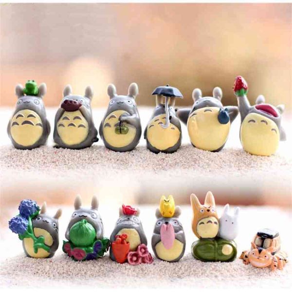 12pcs/lot anime my neighbor totoro lovely miniascape resin miniature figurines toys pvc plactic mini cute model dolls, Blue
12pcs/lot anime my neighbor totoro lovely miniascape resin miniature figurines toys pvc plactic mini cute model dolls, Blue