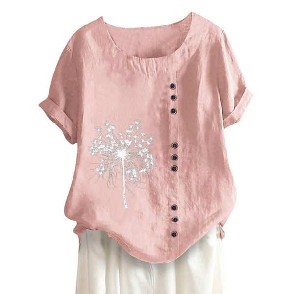 women's blouses & shirts women floral print blouse short sleeve o-neck plus size blusas summer female harajuku for clothing, White
women's blouses & shirts women floral print blouse short sleeve o-neck plus size blusas summer female harajuku for clothing, White