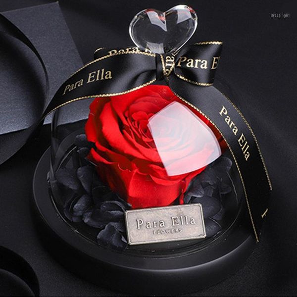 romantic rose gift box preserved flowers glass cover creative valentine's day everlasting flower ornament birthday wedding
romantic rose gift box preserved flowers glass cover creative valentine's day everlasting flower ornament birthday wedding
