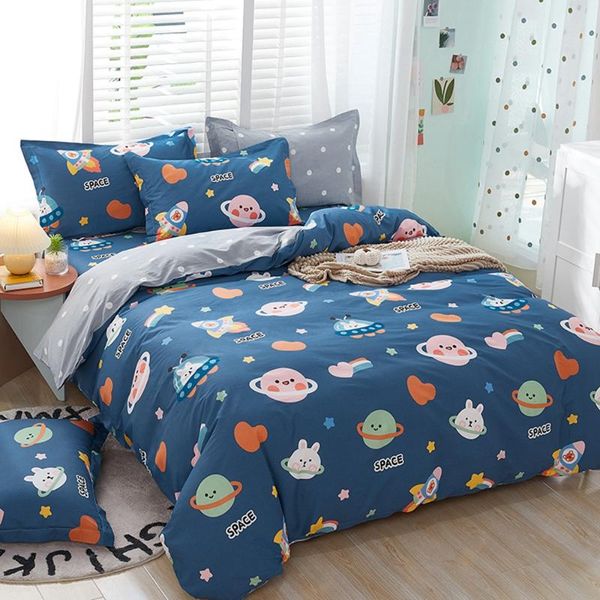 bedding sets 100% cotton duvet cover + pillowcase cartoon planet quilt bed linens no sheet single king hometextile
bedding sets 100% cotton duvet cover + pillowcase cartoon planet quilt bed linens no sheet single king hometextile