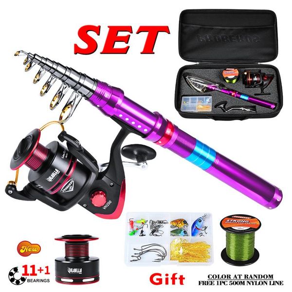 1.8m-2.7m fishing rod reels combos reel lure line bag sets kit for travel tackle combo
1.8m-2.7m fishing rod reels combos reel lure line bag sets kit for travel tackle combo