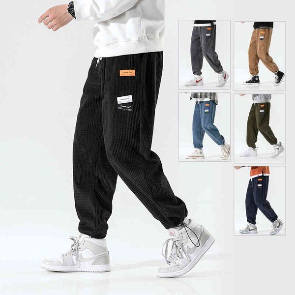 slacks sport pants men'pants corduroy leggings capris 2021 spring and winter men's casual korean trendy loose sweatpants, Black
slacks sport pants men'pants corduroy leggings capris 2021 spring and winter men's casual korean trendy loose sweatpants, Black