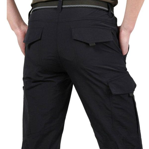 men's pants 2021 nylon work men casual quick dry fashion outdoor multi-pockets solid color fit comfortable ie998, Black
men's pants 2021 nylon work men casual quick dry fashion outdoor multi-pockets solid color fit comfortable ie998, Black