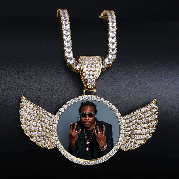 rillz gold custom made p with wings medallions necklace pendant 4mm tennis chain cubic zircon men's hip hop jewelry, Silver
rillz gold custom made p with wings medallions necklace pendant 4mm tennis chain cubic zircon men's hip hop jewelry, Silver