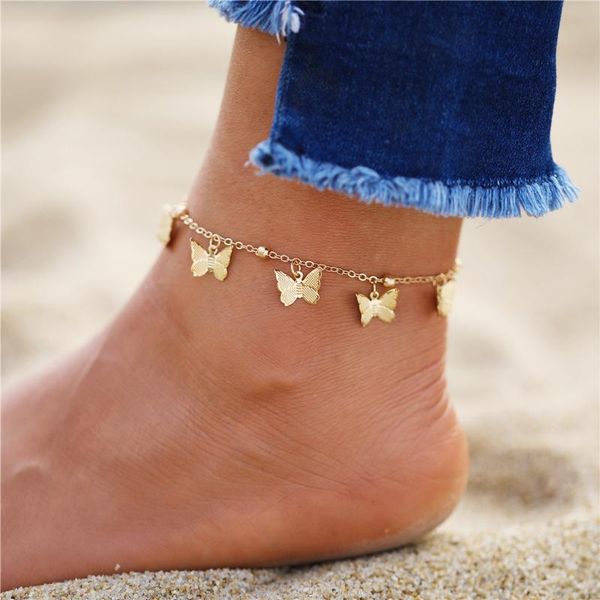 anklets fashion gold butterfly for women vintage siilver color heart beads anklet summer beach ankle foot chain jewelry, Red;blue
anklets fashion gold butterfly for women vintage siilver color heart beads anklet summer beach ankle foot chain jewelry, Red;blue