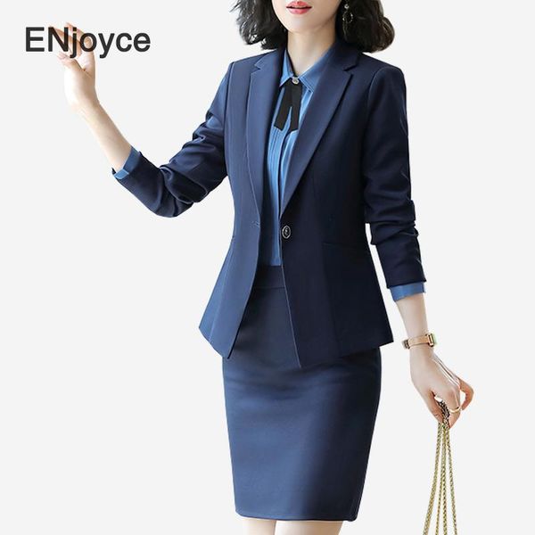 two piece dress women's office lady pieces sets solid blue elegant long sleeve blazers and skirts for business interview suits plus siz, White
two piece dress women's office lady pieces sets solid blue elegant long sleeve blazers and skirts for business interview suits plus siz, White