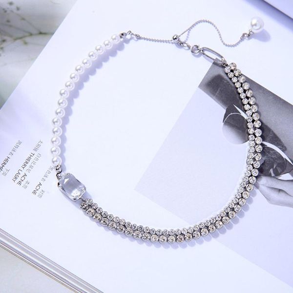 chokers simulation pearl asymmetric choker multilayer necklaces for women trendy naive and romantic clavicle chain, Golden;silver
chokers simulation pearl asymmetric choker multilayer necklaces for women trendy naive and romantic clavicle chain, Golden;silver