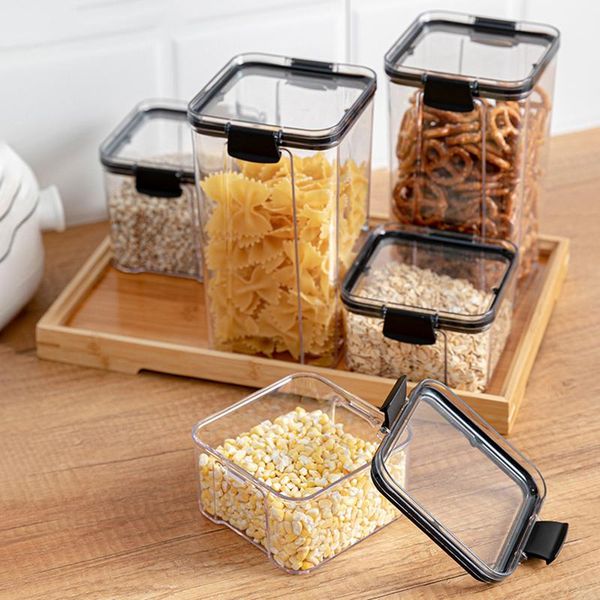 storage bottles & jars bpa pantry kitchen fridge reusable cereal snack transparent plastic organization food containers with airtight l
storage bottles & jars bpa pantry kitchen fridge reusable cereal snack transparent plastic organization food containers with airtight l