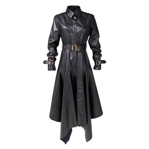 casual dresses women's punk pu faux leather a-line dress vintage long sleeve female bodycon pencil party average size belt slim fit roc, Black;gray
casual dresses women's punk pu faux leather a-line dress vintage long sleeve female bodycon pencil party average size belt slim fit roc, Black;gray