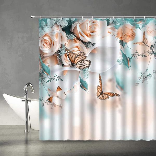 flower butterfly shower curtain fantasy dream pink rose white calla lily floral plant spring nature scenery teal aqua fabric curtains
flower butterfly shower curtain fantasy dream pink rose white calla lily floral plant spring nature scenery teal aqua fabric curtains
