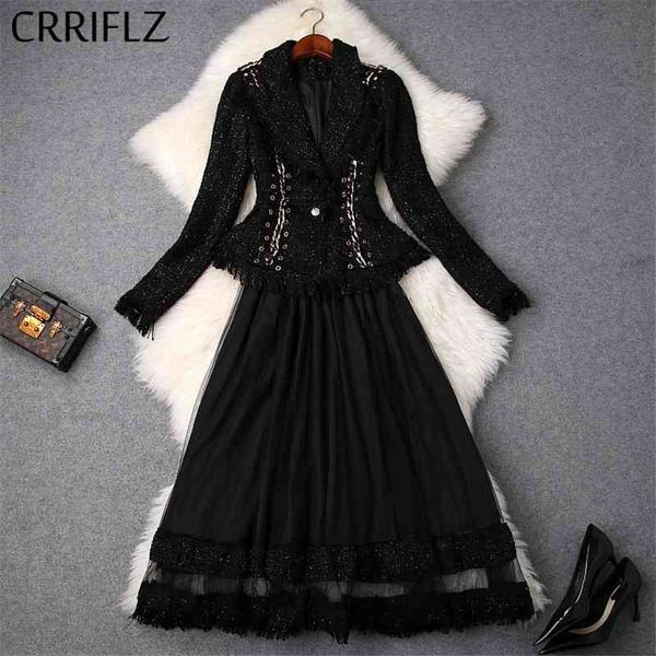 women skirt set full sleeve notched collar tweed tassels short jacket elastic waist mesh 2 piece winter 210520, White
women skirt set full sleeve notched collar tweed tassels short jacket elastic waist mesh 2 piece winter 210520, White