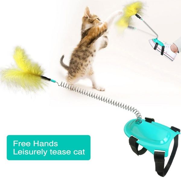 pet cat toys feather tease stick funny interative hands teaser for cats supplies 2021
pet cat toys feather tease stick funny interative hands teaser for cats supplies 2021
