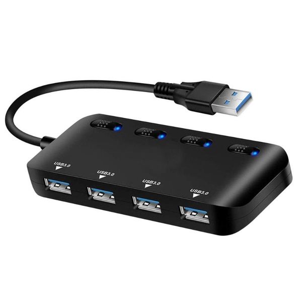 hubs 4 in 1 usb 3.0 hub current protection data splitter expansion desklapadapter with led indicator & type-c
hubs 4 in 1 usb 3.0 hub current protection data splitter expansion desklapadapter with led indicator & type-c