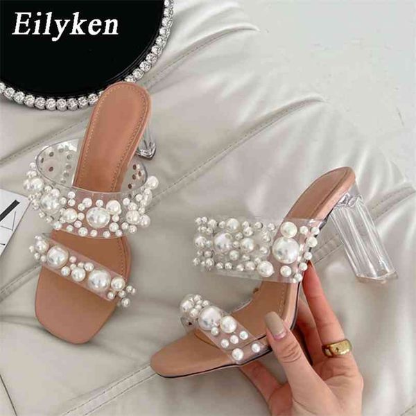 eilyken transparent pvc string bead shoes woman fashion open toe slippers crystal perspex heels slides beach sandale femme 210619, Black
eilyken transparent pvc string bead shoes woman fashion open toe slippers crystal perspex heels slides beach sandale femme 210619, Black