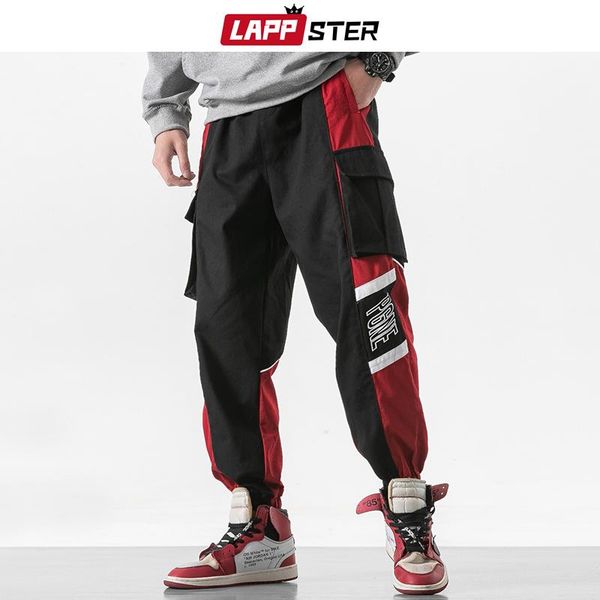 men's pants lappster streetwear cargo men 2021 overalls mens hip hop patchwork joggers baggy harem plus size sweatpants, Black
men's pants lappster streetwear cargo men 2021 overalls mens hip hop patchwork joggers baggy harem plus size sweatpants, Black