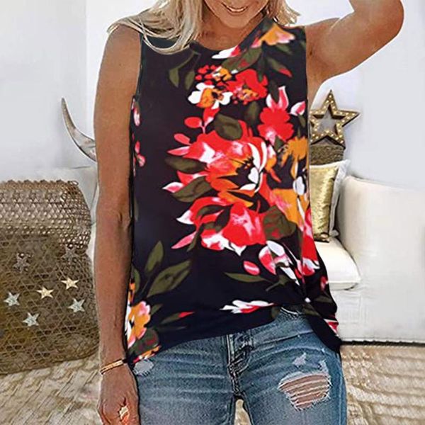 summer streetwear women ladies vest printed round neck shirt casual sleeveless t-shirt female clothing tank women's tanks & camis, White
summer streetwear women ladies vest printed round neck shirt casual sleeveless t-shirt female clothing tank women's tanks & camis, White