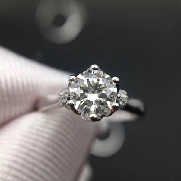 cluster rings custom made pure 18k white gold moissanite ring crown ruby diamond jewelry wedding party anniversary, Golden;silver
cluster rings custom made pure 18k white gold moissanite ring crown ruby diamond jewelry wedding party anniversary, Golden;silver