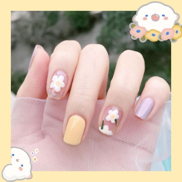 false nails 24pcs summer small flower egg short fake full cover glue diy manicure nail art tools, Red;gold
false nails 24pcs summer small flower egg short fake full cover glue diy manicure nail art tools, Red;gold