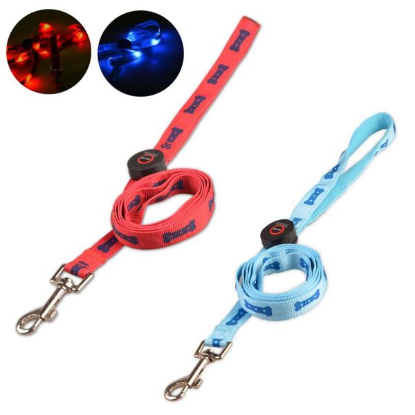 dog collars & leashes led luminous pet leash light night safety walk leads 1.5m accessories for small medium chiens traction rope
dog collars & leashes led luminous pet leash light night safety walk leads 1.5m accessories for small medium chiens traction rope