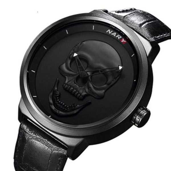 wristwatches luxury atmospheric skull design watch fashion waterproof quartz b110, Slivery;brown
wristwatches luxury atmospheric skull design watch fashion waterproof quartz b110, Slivery;brown