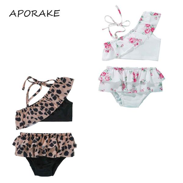 0-6y sweet kids baby girl two pieces swimsuit floral/leopard ruffle one shoulder crop triangle shorts holiday beachwear one-pieces, Black
0-6y sweet kids baby girl two pieces swimsuit floral/leopard ruffle one shoulder crop triangle shorts holiday beachwear one-pieces, Black