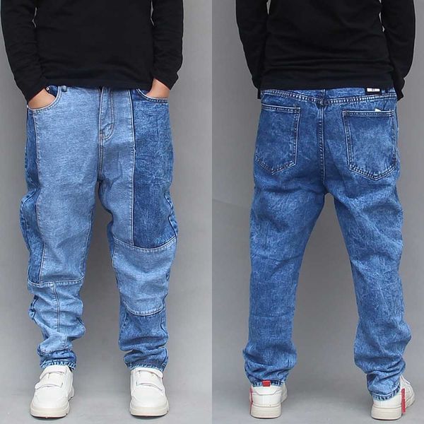 jeans trendy harem jeans men casual patchwork denim loose baggy hip hop pants blue slim trousers man clothing
jeans trendy harem jeans men casual patchwork denim loose baggy hip hop pants blue slim trousers man clothing