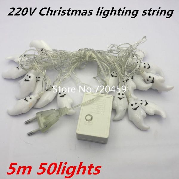 3pcs led christmas lighting string 5m 50leds halloween party decoration rgb fairy lights 220v strips
3pcs led christmas lighting string 5m 50leds halloween party decoration rgb fairy lights 220v strips