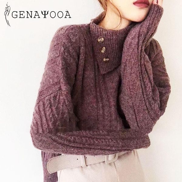 women's sweaters genayooa cashmere turtleneck women 2021 korean style vintage sweater chic pullover jumper autumn winter knitted, White;black
women's sweaters genayooa cashmere turtleneck women 2021 korean style vintage sweater chic pullover jumper autumn winter knitted, White;black