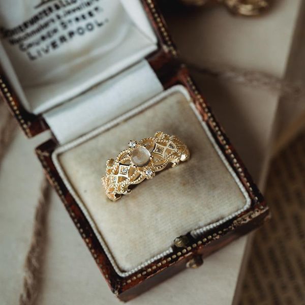 original handmade design white crystal silver inlaid opening adjustable ring elegant retro charm lady brand jewelry cluster rings, Golden;silver
original handmade design white crystal silver inlaid opening adjustable ring elegant retro charm lady brand jewelry cluster rings, Golden;silver